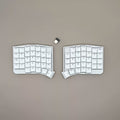 WSOFLE Low-Profile Split Ergonomic Mechanical Keyboard — Wireless 2.4G, Hot-Swappable, VIAL Remappable